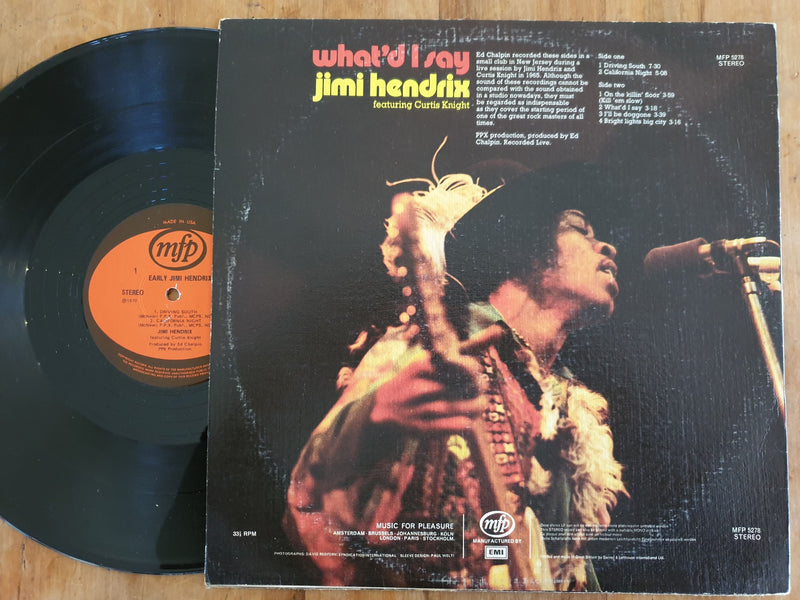 Jimi Hendrix - What'd I Say (UK VG+)