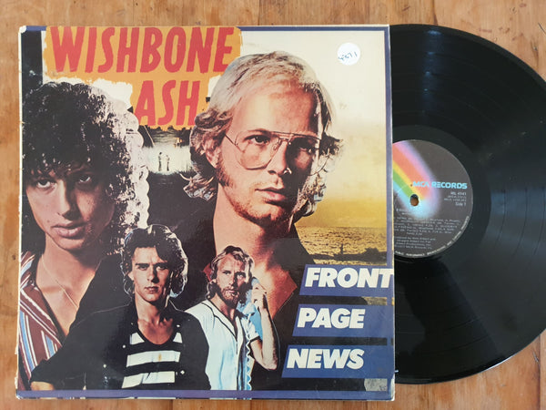 Wishbone Ash – Front Page News (RSA VG / VG+)