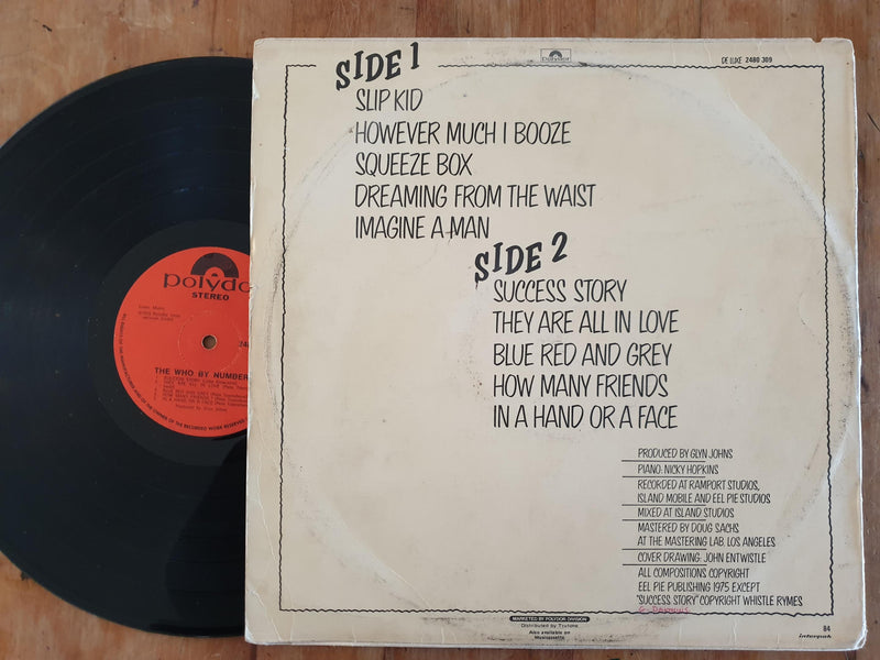 The Who – The Who By Numbers (RSA VG)