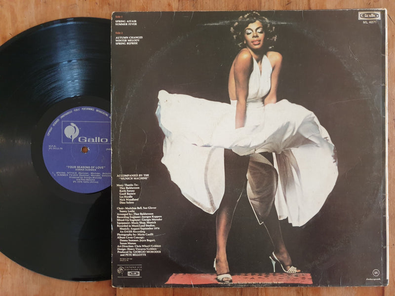 Donna Summer - Four Seasons Of Love (RSA VG)