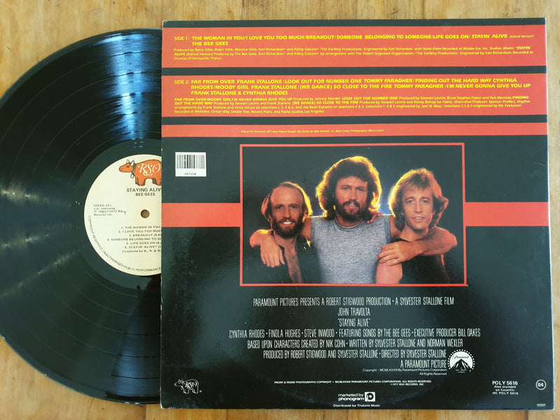 Various – Staying Alive (The Original Motion Picture Soundtrack) (RSA VG)