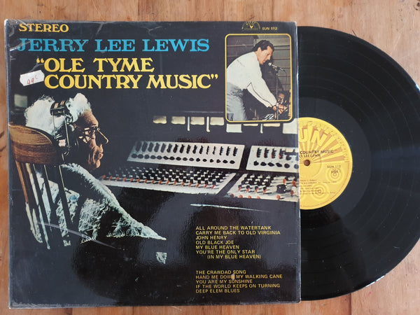 Jerry Lee Lewis - Ole Tyme Country Music (UK VG+)