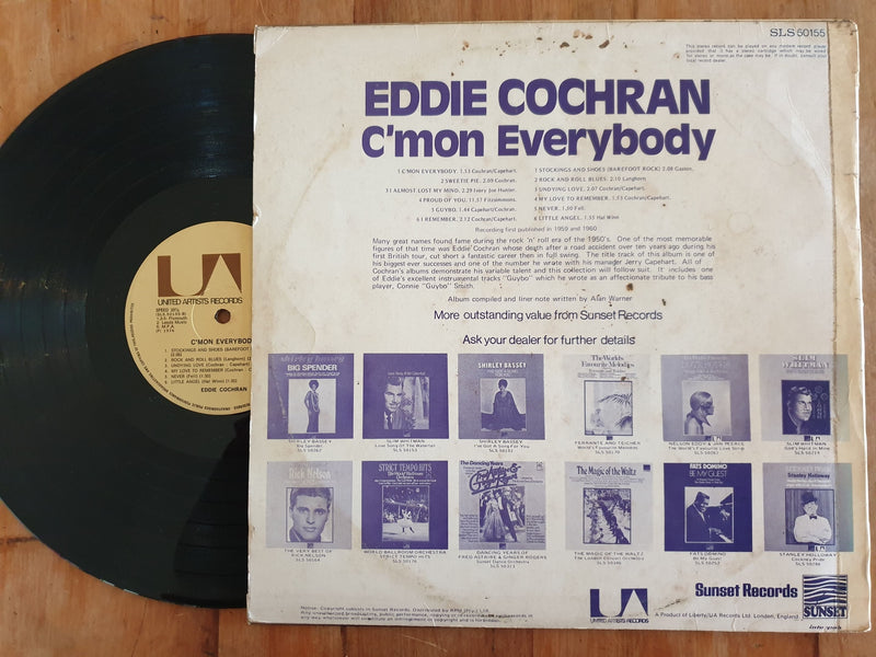 Eddie Cochran - C'mon Everybody (RSA VG)