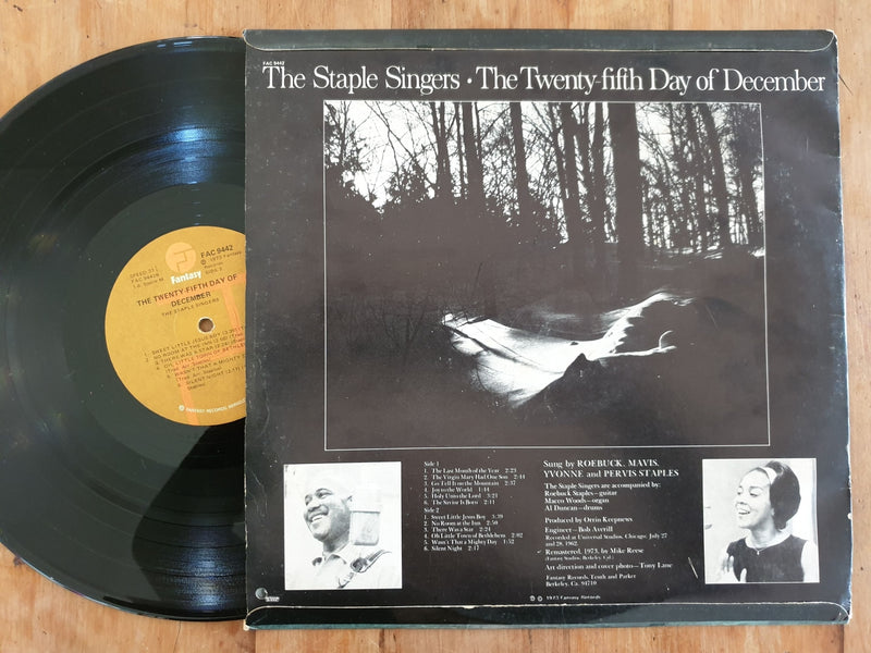 The Staple Singers - The Twenty-Fifth Day Of December (RSA VG)