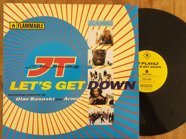JT Playaz – Let's Get Down (USA VG+) 12"