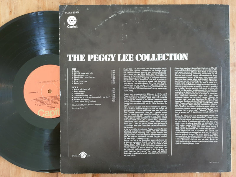 Peggy Lee - The Peggy Lee Collection (USA VG-)