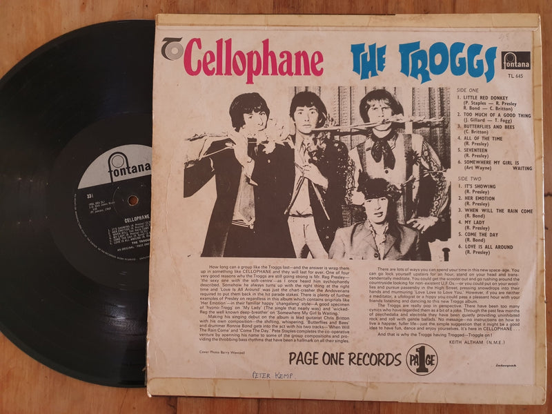 The Troggs - Cellophane (RSA VG)