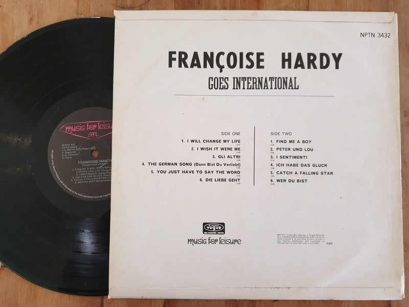 Francoise Hardy - Goes International (RSA VG)