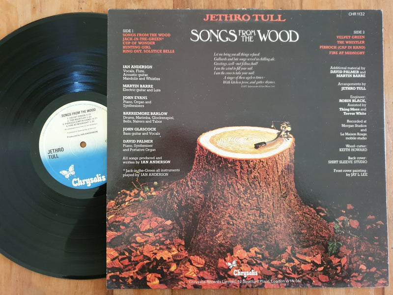 Jethro Tull - Songs From The Wood (UK VG+)