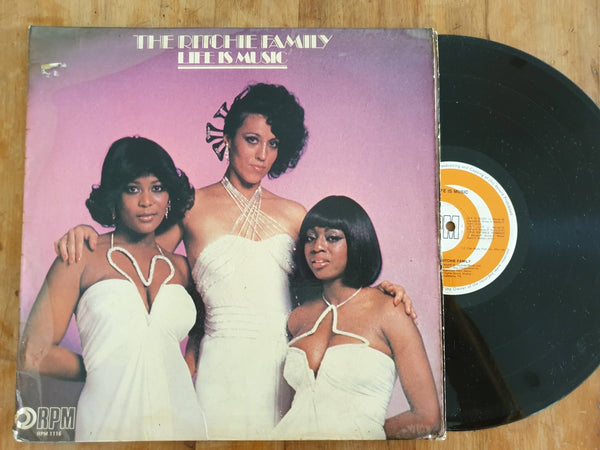 The Ritchie Family - Life Is Music (RSA VG+)