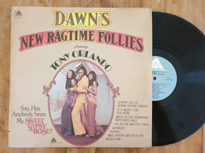 Dawn Feat.Tony Orlando – Dawn's New Ragtime Follies (USA VG+)