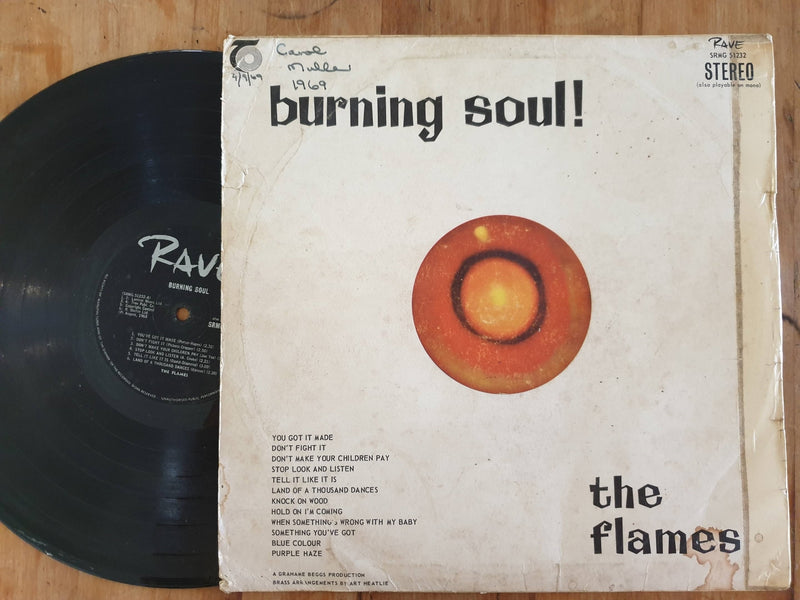 The Flames - Burning Soul! (RSA VG-)