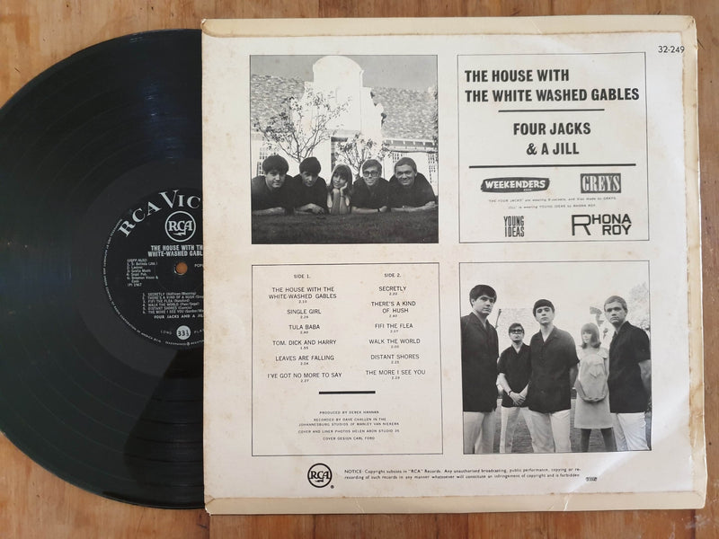 Four Jacks And A Jill - The House With The White Washed Gables (RSA VG)