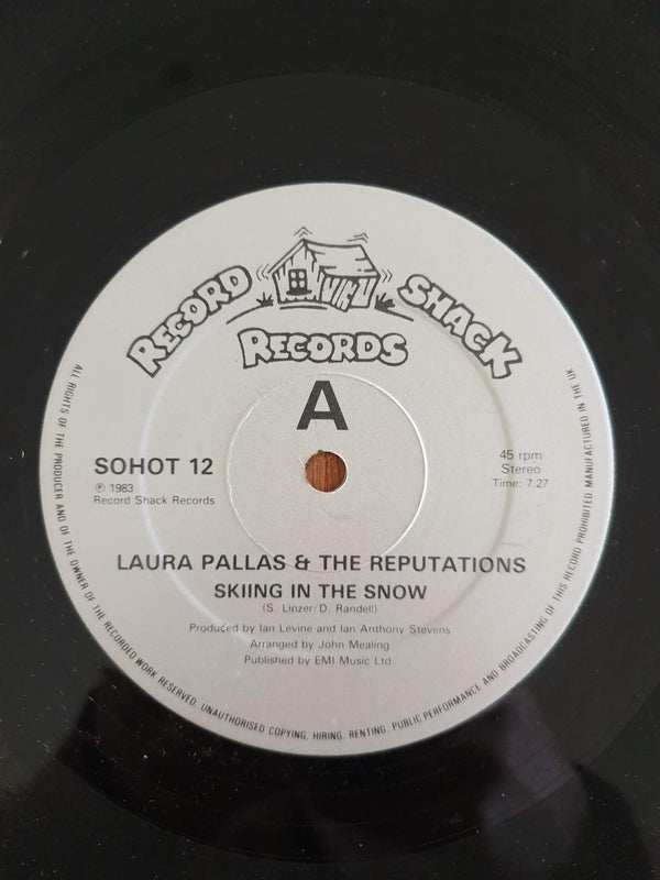 Laura Pallas & The Reputations  – Skiing In The Snow 12" (UK VG)