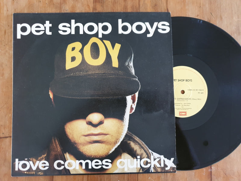 Pet Shop Boys - Love Comes Quick 12" (RSA VG)