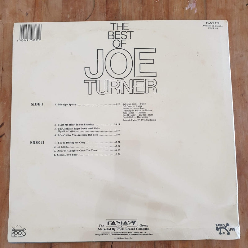 Joe Turner - The Best Of Joe Turner (RSA EX) Sealed