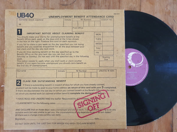 UB40 - Signing Off (RSA VG)