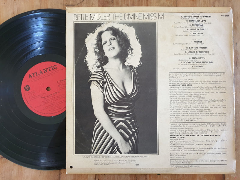 Bette Midler - The Divine Miss M (RSA VG+)