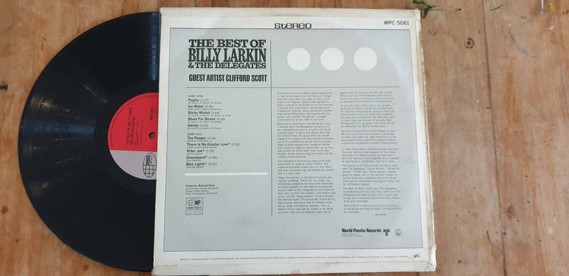 Billy Larkin & The Delegates - The Best Of (RSA VG+)