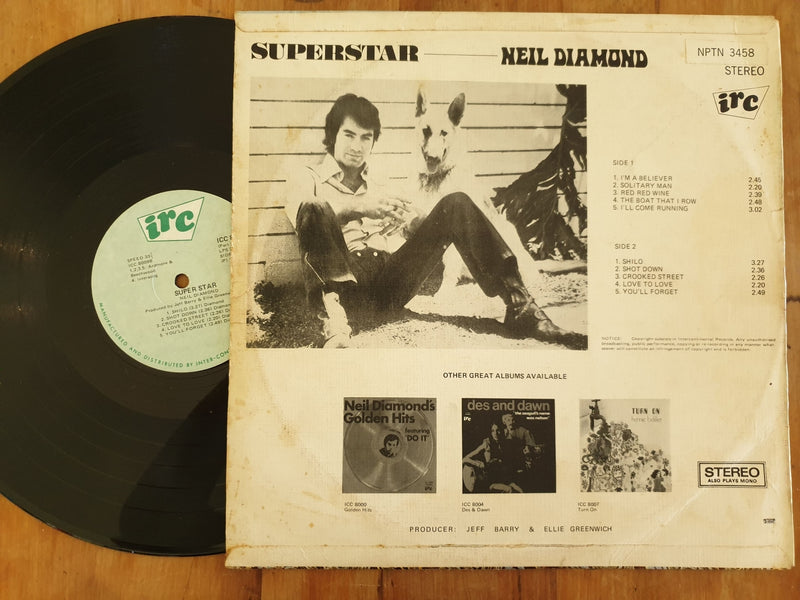 Neil Diamond - On The Way To The Sky (RSA VG+)