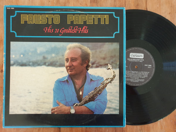 Fausto Papetti - His 20 Greatest Hits (RSA VG+)
