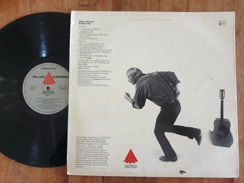 William Ackerman – It Takes A Year (Germany VG)