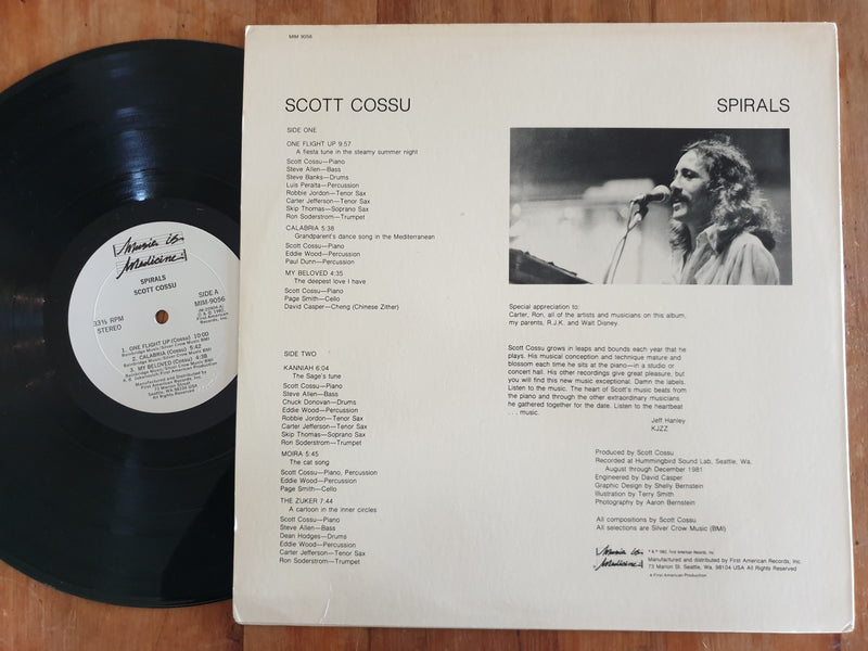 Scott Cossu - Spirals (USA VG+)