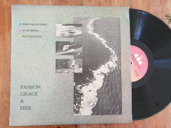 Al Di Meola / John McLaughlin / Paco De Lucia - Passion Grave & Fire (RSA VG+)