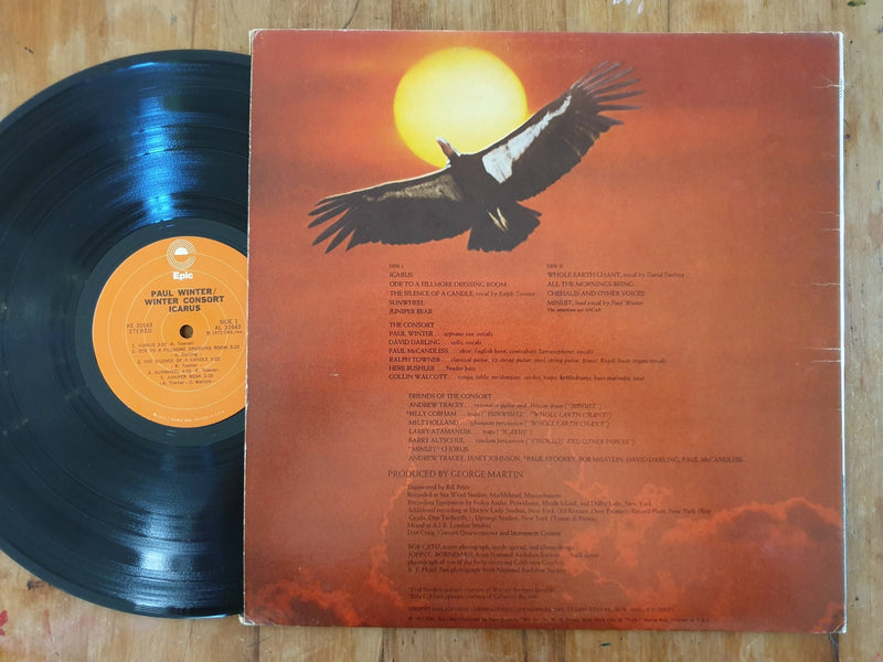 Paul Winter / Winter Consort – Icarus (USA VG) Gatefold