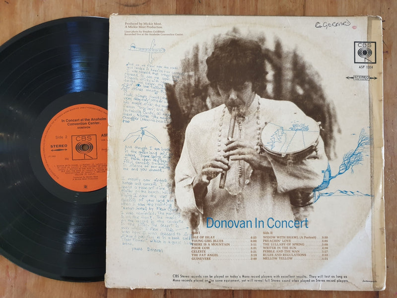 Donovan - In Concert At The Anaheim Convention Center (RSA VG)