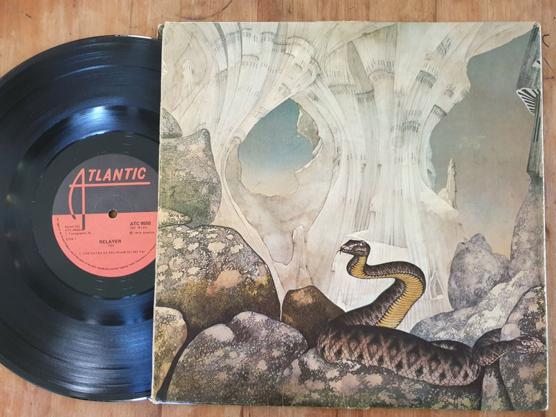 Yes - Relayer (RSA VG-) Gatefold