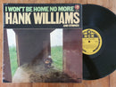 Hank Williams - I Won't Be Home No More (RSA VG-)