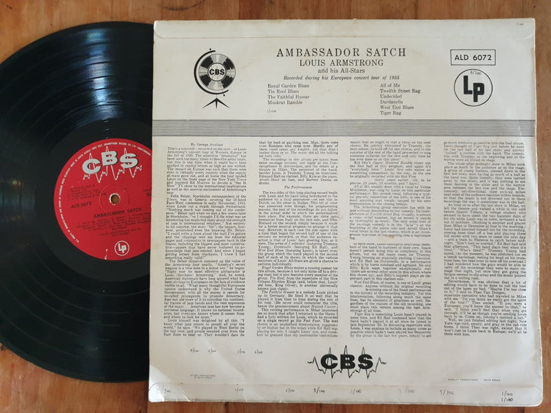 Louis Armstrong - Ambassador Satch (RSA VG)