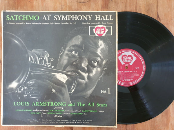 Louis Armstrong & The All Stars - Satchmo At Symphony Hall Vol. 1 (UK VG)