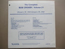 The Complete Bob Crosby | Volume 21 January 20 1942-January 29 1942 ( USA Excellent )