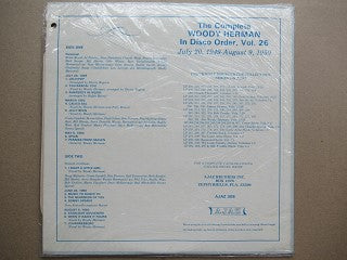 Woody Herman | The Complete Woody Herman In Disco Order Vol. 26 July 20 1949- August9 1950 (USA EX)