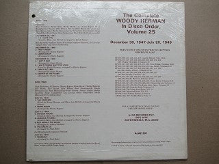 Woody Herman | The Complete Woody Herman In Disco Order Vol. 25 (USA EX)