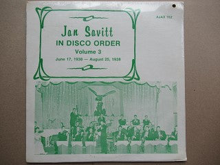 Jan Savitt | In Disco Order Volume 3 (USA EX)