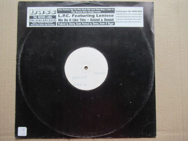 L.P.C. Featuring Leniece | We Do Like This Round & Round (UK VG)