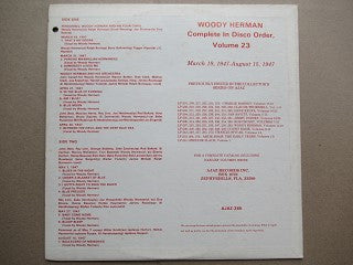 Woody Herman | Complete In Disco Order Volume 23 (USA EX)