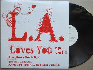 The Bodyrock Djs | L.A Loves You Ep Vol. 1 ( USA VG+ )