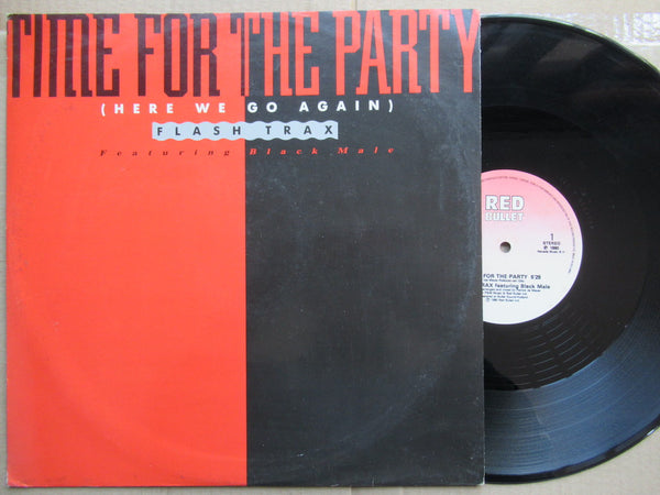 Flash Trax - Time For The Party 12" (Holland VG+)