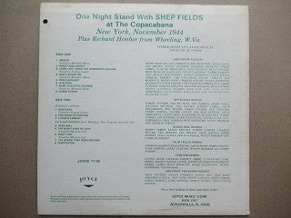 Shep Fields | One Night Stand With Shep Fields At The Copacabana (USA EX)