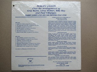 Harry James | Plays The Arrangements Of Gray Rains Leroy Holmes Billy May And Paul Villepigue (USA EX)