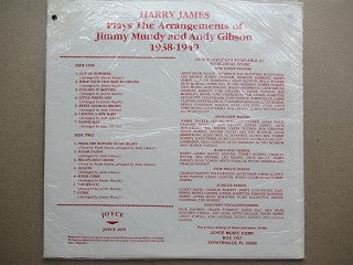 Harry James | Plays The Arrangements Of Jimmy Mundy & Andy Gibson (USA EX)