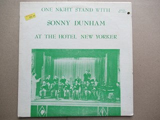 Sonny Dunham | One Night With Sonny Dunham At The Hotel New Yorker (USA EX)
