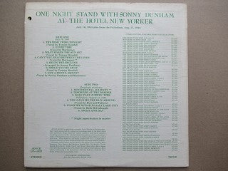 Sonny Dunham | One Night With Sonny Dunham At The Hotel New Yorker (USA EX)