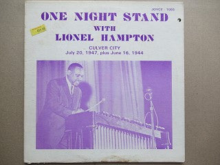 Lionel Hampton | One Night Stand With Lionel Hampton (USA EX)