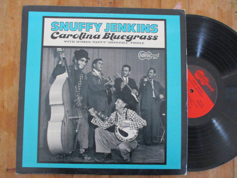 Snuffy Jenkins With Homer "Pappy" Sherrill – Carolina Bluegrass (USA VG)