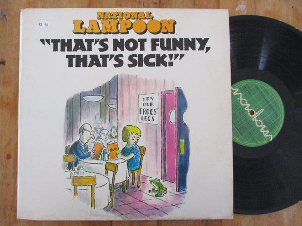 National Lampoon - That's Not Funny, That's Sick! (UK VG+)